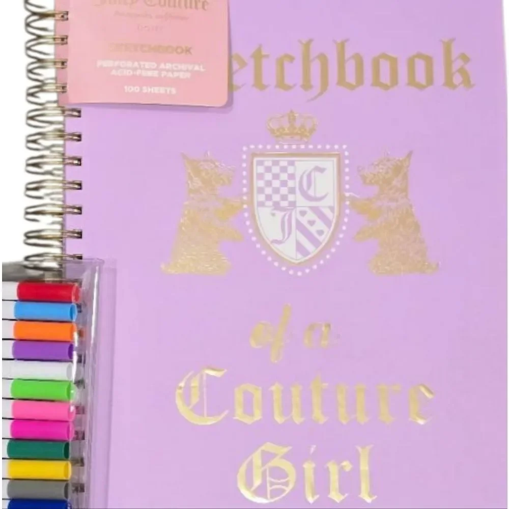 Juicy Couture Home‎ Sketchbook Of A Couture Girl Sketchbook